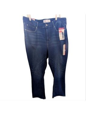 NEW Levi's Signature Mid Rise Boot cut Stretch Size 38 X 32